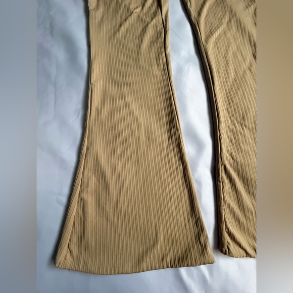 Oh Polly Ribbed Tan Jumpsuit - Picture 7 of 12